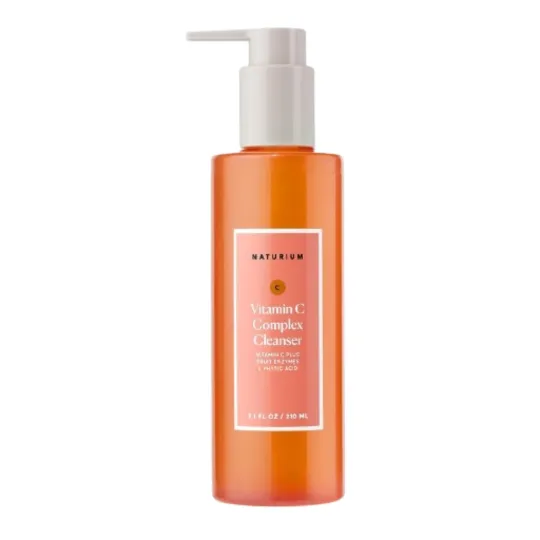 Naturium Vitamin C Complex Cleanser – Brightening Face Wash (210ml)